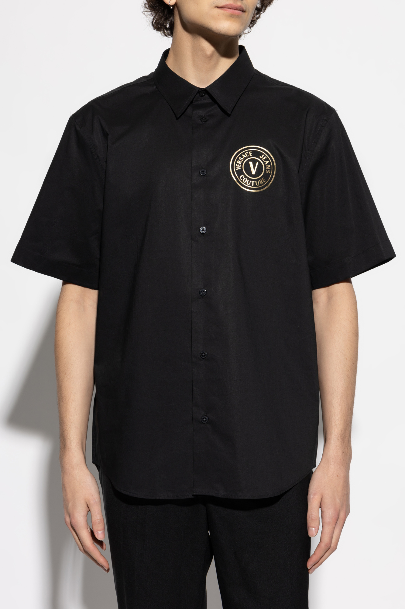 Versace Jeans Couture Shirt with logo | Men's Clothing | Vitkac